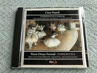 FRANCK: Symphony in D; FERROUD: Symphony in A (CD, Apr-1995, Praga) - Imagem 1 de 2
