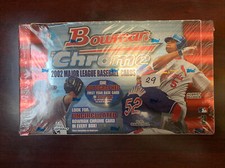 2002 bowman chrome major league baseball cards 