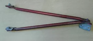 MGTF REAR BODY STIFFENING BRACES NIGHTFIRE RED CBT AGW460110 & AGW460100 - Picture 1 of 3
