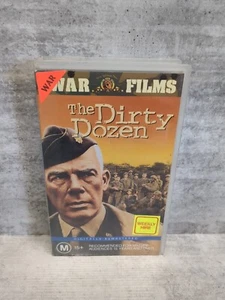 The Dirty Dozen VHS Movie Video Cassette Tape - Picture 1 of 4