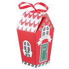  10 Pcs Red Kraft Paper Nougat Box Photo Gifts Christmas Party Props