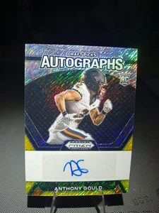 Anthony Gould 2024 Prizm Selecciones del Draft Automático/15 Brillo Dorado Novato Rc Ssp - Imagen 1 de 3