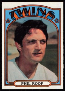 1972 Topps Phil Roof Minnesota Twins #201