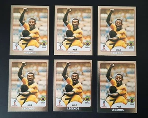 6x 🔥 LOT PELE WORLD CUP 2018 RARE GOLD SWISS FOIL STICKER #680 EXCELLENT INVEST - Picture 1 of 5