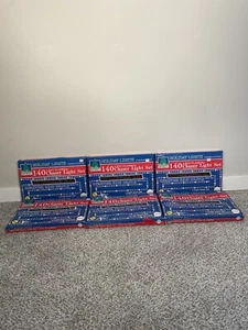 Menge 6 Vintage Holiday Spirit Innen Außen 140 4 Wege Blinkendes Chaser Licht Set - Bild 1 von 9