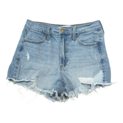 Celebrity Pink | Shorts de corte jeans júnior | Tamanho 5/27 | Novo sem etiquetas | NOVO EM FOLHA - Imagem 1 de 4