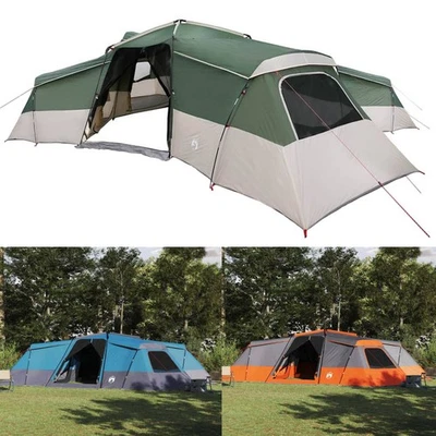 Familienzelt Gruppenzelt Groß Campingzelt Tunnelzelt Glamping-Zelt 833 x 585 cm - Bild 1 von 4