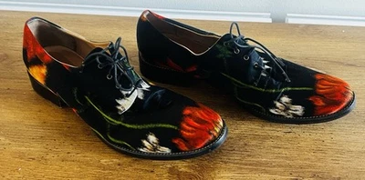 Zapato de vestir Jil Sander negro floral 41 Foto 1 de 4