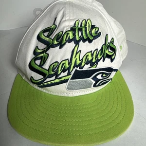 Seattle Seahawks Embroidered Side Logo New Era 9Fifty medium Hat Baseball Cap - Picture 1 of 10