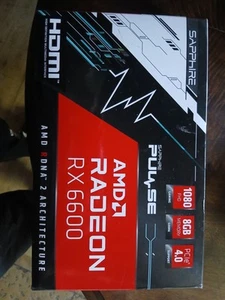 SAPPHIRE PULSE AMD Radeon RX 6600 8Go GDDR6 Carte Graphique - Photo 1/4
