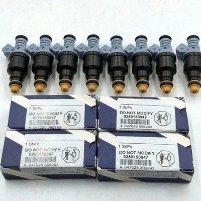 8Pcs Genuine 25LB Fuel Injectors OEM 0280150947 For Ford F250 F350 MUSTANG - Image 1 of 4