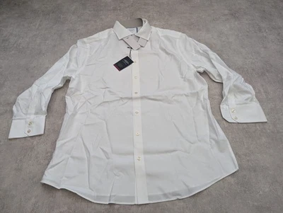 Camisa Charles Tyrwhitt Para Hombres 17.5 Abotonada Delgada Inteligente Corte Boda Sin Planchar Foto 1 de 4