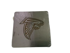 Atlanta Falcons NFL Edelstahl Untersetzer - 4er Set Sportula - Bild 1 von 6