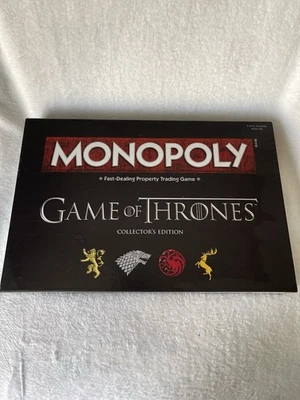 New Sealed Monopoly Game Of Thrones Collector’s Edition - Image 1 of 4