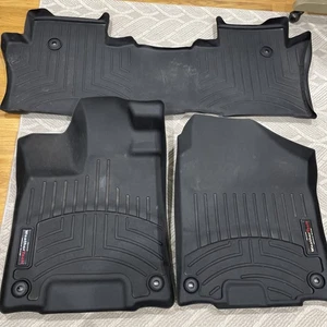 weather tech floor mats - Right 04844, Left 017959, Rear R01816. Honda Pilot - Picture 1 of 8