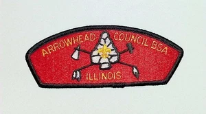 Arrowhead Council Boy Scout Council Patch CSP Illinois Embroidered - Picture 1 of 2