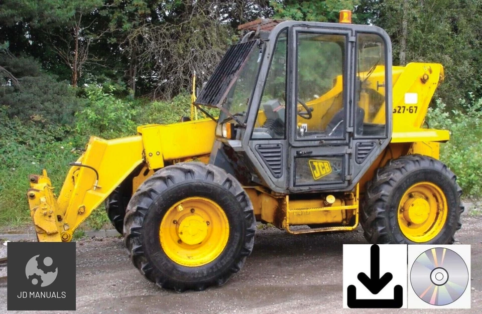 JCB Loadall 525, 527, 530, 535, 537 Telehandler Operator's Manual.  - Image 1 of 1