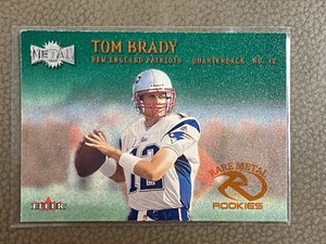 2000 Fleer Metal Emerald #267 Tom Brady RC Green - Picture 1 of 17