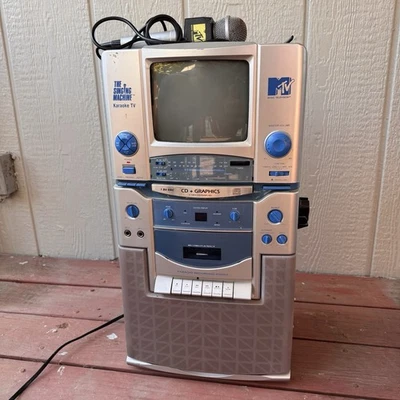 The MTV Karaoke "The Singing Machine" Model STVG-700 Vintage Karaoke Machine! - Image 1 of 4