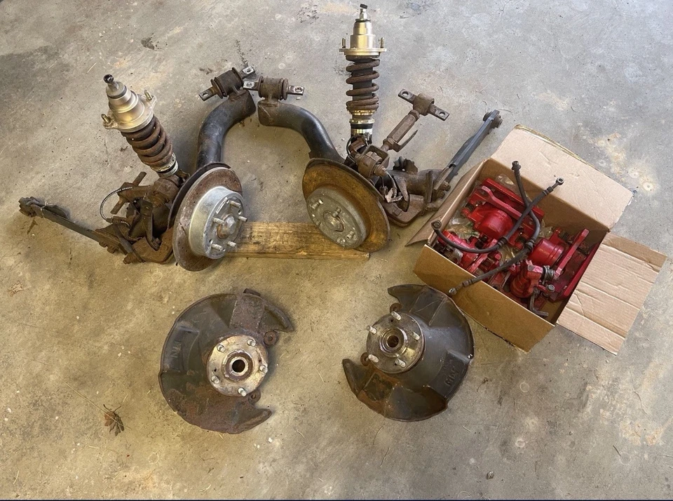 2005 2006 ACURA RSX TYPE S DC5 K20Z1 OEM FRONT RH LH BRAKE CALIPERS #4535 - Image 1 of 4