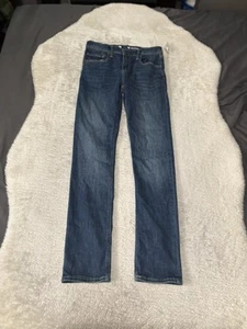 New Gap Boys Blue Skinny Denim Jeans Size 18 NWT Pants Stretch Pockets - Picture 1 of 8
