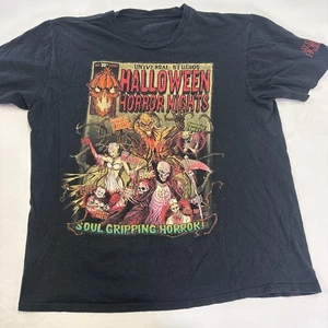 Universal Studios Halloween Horror Nights 30th Scare zone T-shirt Large - Picture 1 of 5