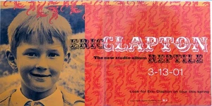 ERIC CLAPTON REPTILE Album Cover Promo 12x24 Flat SINGLE Sided Poster - Picture 1 of 2