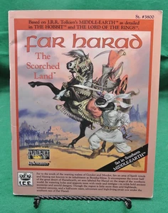 FAR HARAD The Scorched Land Middle Earth w/ Map I.C.E. MERP LOTR - Picture 1 of 4