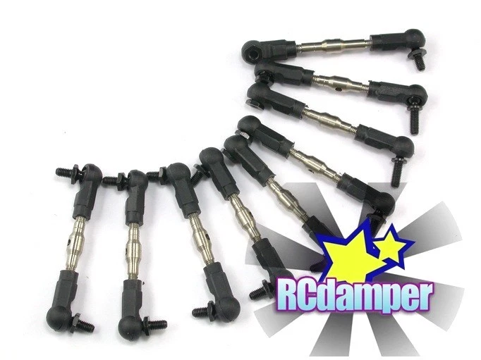 TITANIUM TIE-ROD TURNBUCKLE 9PCS FOR TAMIYA TA05 IFS CHASSIS TA-05 - Image 1 of 1