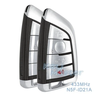 2 para BMW X5 X6 M5 Serie 5 2014-2019 OEM PCB Smart Remote Llavero N5F-ID21A -CA Foto 1 de 4
