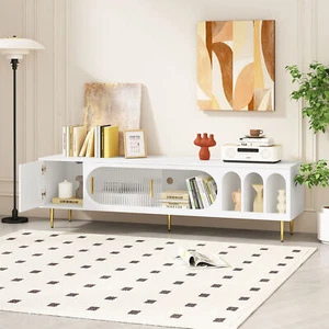 NEU U-Can Moderner TV Ständer für bis zu 70 Zoll TV, Entertainment Center TV Media Con - Bild 1 von 21