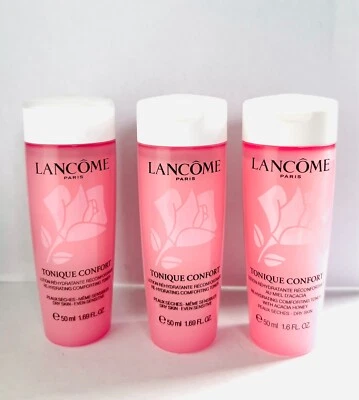 3 X Lancôme Tonique Confort ReHydrating Comforting Toner 1.69oz/50ml-Dry skin - Image 1 of 2