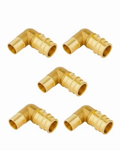 Accesorio de expansión de codo de sudor macho Pex-A 3/4""x1/2" EFIELD 5 PIEZAS, F1960, sin plomo - Imagen 1 de 5