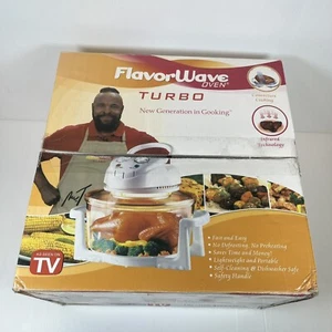 FlavorWave Turbo Oven Model AX-767MH Countertop Oven Open Box Never Used Thane - Picture 1 of 9