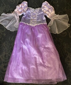 DISNEY RAPUNZEL DRESS SZ 9-10 HALLOWEEN DRESS UP - Picture 1 of 5