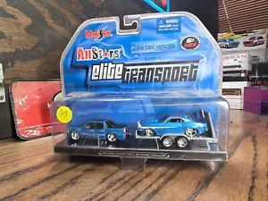 MAISTO All Stars Elite Transport2007 Cadillac Escalade EXT/68 Chevy CamaroZ/28 - Foto 1 di 4