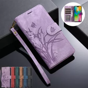 Flip Leather Card Wallet Case Cover For iPhone 16 Pro Max 15 14 13 12 11 XR 7 8 - Picture 1 of 14