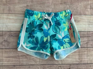 Girls Justice Classic Floral Dolphin Shorts Pull On Shorts Size Small 7/8 NEW - Picture 1 of 5