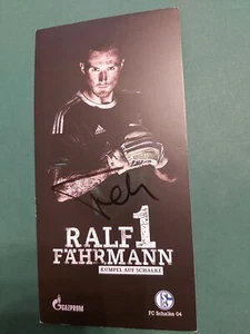 FC Schalke 04 , R. Fährmann ,Autogrammkarte, Fussball - Bild 1 von 2