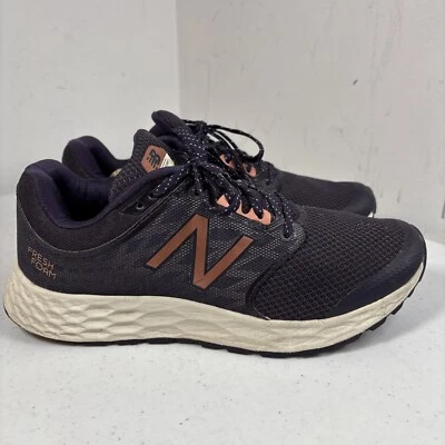 Zapatos deportivos New Balance para mujer 1165 talla 9B espuma fresca púrpura Foto 1 de 4