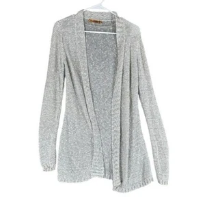 Cárdigan Belldini Para Mujer’s M Gris Medio Abierto Suéter Tejido Cápsula Acogedor Informal - Imagen 1 de 13