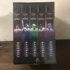 Ken Burns Baseball, Complete Set 5 VHS Tapes (1994, VHS) New All 9 Innings￼ - Picture 1 of 7