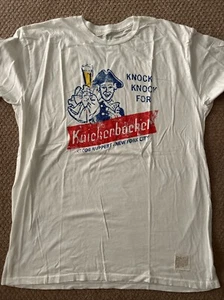 KNICKERBOCKER BEER T SHIRT SIZE XL BY THE ORIGINAL RETRO BRAND - Picture 1 of 5