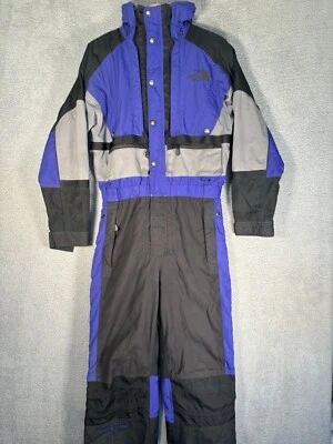 The North Face Steep Tech Snow Suit Ski Scot Schmidt VTG Blue One Piece Adult M - Image 1 of 4