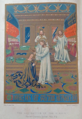 1866 THE FINE ARTS QUARTERLY REVIEW JUNE 1866 COL PLT REYNOLDS FINE BINDING ^ - Image 1 of 4