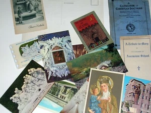 Lote vintage de artículos cristianos, La crucifixión, postales, folletos, etc. #JD - Imagen 1 de 12