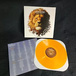 THE LION KING - The songs (NM) Beyonce Elton John Glover Gold Vinyl - Picture 1 of 8