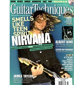 Guitar Techniques Magazine October 2006 Nirvana Kurt Cobain James Taylor - Picture 1 of 1