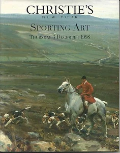 CHRISTIE'S Sporting Wildlife Dog Art Barye Herring Munnings Auction Catalog 1998 - Imagen 1 de 1