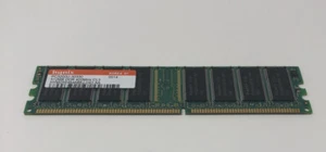 512MB DDR 400MHZ CL3 PC3200U-30330 RAM Memory HYMD564646B8J-D43 AA Hynix - Picture 1 of 5